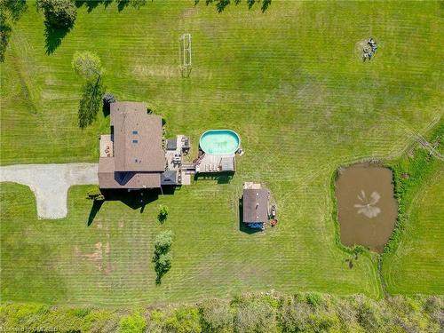 61041 Regional Road 27, Wainfleet, ON - Outdoor With Above Ground Pool With View