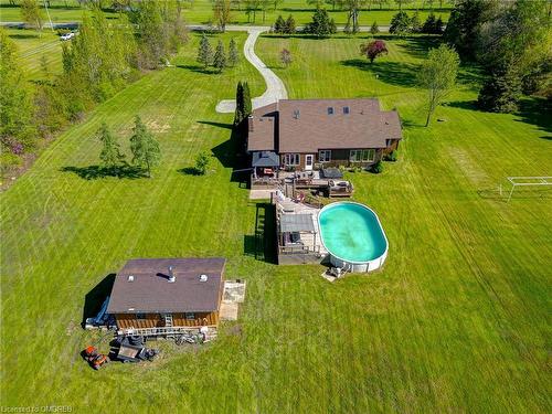 61041 Regional Road 27, Wainfleet, ON - Outdoor With Above Ground Pool With View