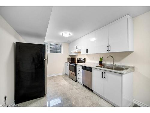 Bsmt-78 Couling Crescent, Guelph, ON - Indoor Photo Showing Kitchen With Double Sink