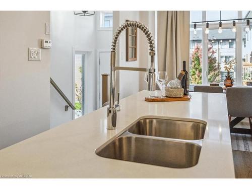 14 Munay Lane, Ancaster, ON - Indoor Photo Showing Kitchen With Double Sink