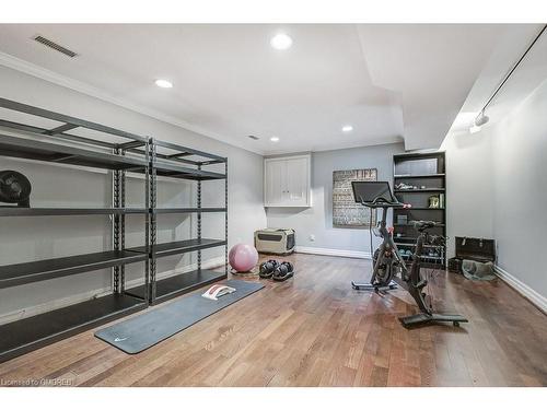 2492 Rebecca Street, Oakville, ON - Indoor Photo Showing Gym Room