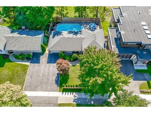 2492 Rebecca Street, Oakville, ON - Outdoor With In Ground Pool