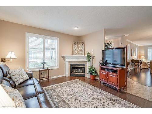 2303 Kingfisher Court, Oakville, ON - Indoor Photo Showing Living Room With Fireplace