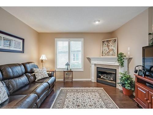 2303 Kingfisher Court, Oakville, ON - Indoor Photo Showing Living Room With Fireplace