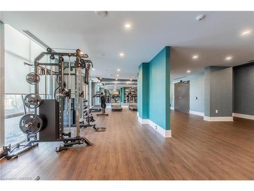 519-460 Dundas Street E, Waterdown, ON - Indoor Photo Showing Gym Room