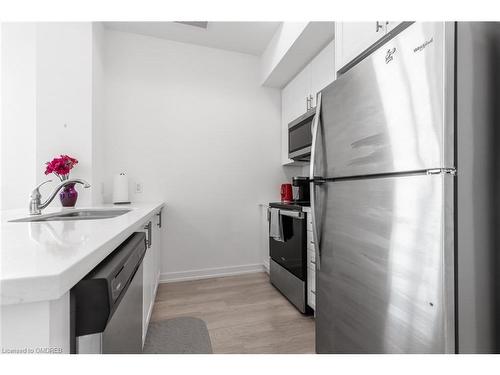 519-460 Dundas Street E, Waterdown, ON - Indoor Photo Showing Kitchen With Stainless Steel Kitchen