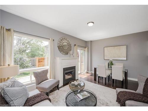 2320 Dalebrook Drive, Oakville, ON - Indoor Photo Showing Living Room With Fireplace