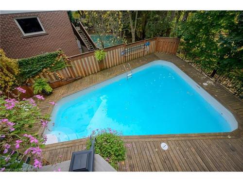 179 Shanley Terrace, Oakville, ON - Outdoor With In Ground Pool With Deck Patio Veranda