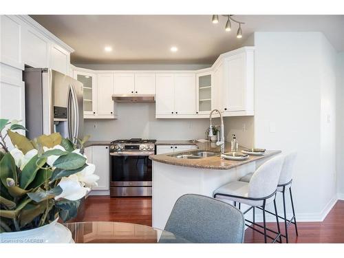 687 Irving Terrace, Milton, ON - Indoor Photo Showing Kitchen With Stainless Steel Kitchen With Double Sink