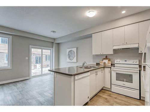 24 Foothills Lane, Stoney Creek, ON - Indoor Photo Showing Kitchen With Double Sink