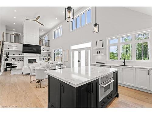 46 Charles Tilley Crescent, Clarington, ON - Indoor Photo Showing Kitchen With Upgraded Kitchen