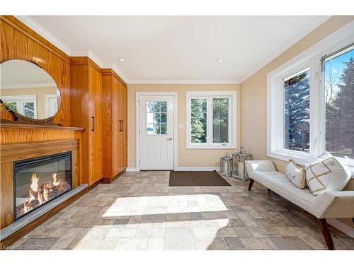 14360 Sixth Line, Halton Hills, ON - Indoor Photo Showing Other Room With Fireplace