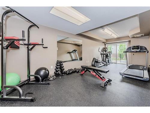 103-175 Commonwealth Street Street, Kitchener, ON - Indoor Photo Showing Gym Room