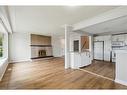 66 Victor Boulevard, Hamilton, ON  - Indoor Photo Showing Kitchen With Fireplace 