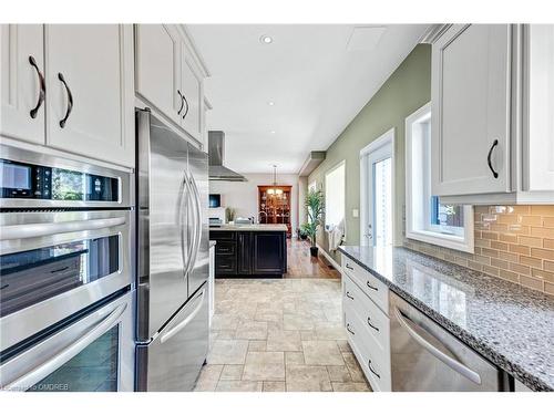 11 Rayne Avenue, Oakville, ON - Indoor Photo Showing Kitchen With Stainless Steel Kitchen With Upgraded Kitchen