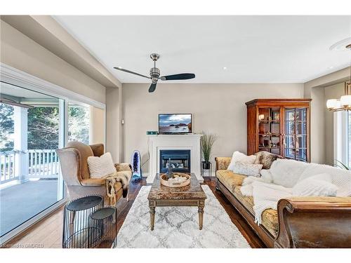 11 Rayne Avenue, Oakville, ON - Indoor Photo Showing Living Room With Fireplace