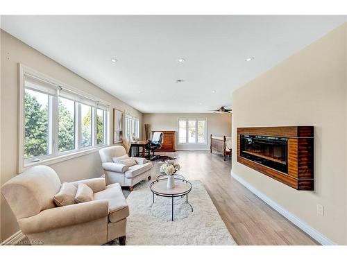 11 Rayne Avenue, Oakville, ON - Indoor Photo Showing Living Room With Fireplace