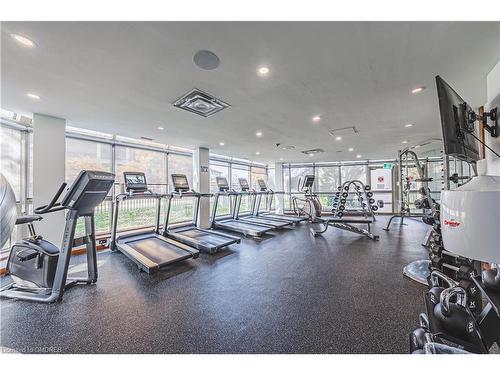 908-330 Rathburn Road W, Mississauga, ON - Indoor Photo Showing Gym Room