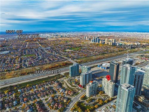 908-330 Rathburn Road W, Mississauga, ON - Outdoor With View