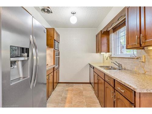 299 Bartley Bull Parkway, Brampton, ON - Indoor Photo Showing Kitchen With Double Sink