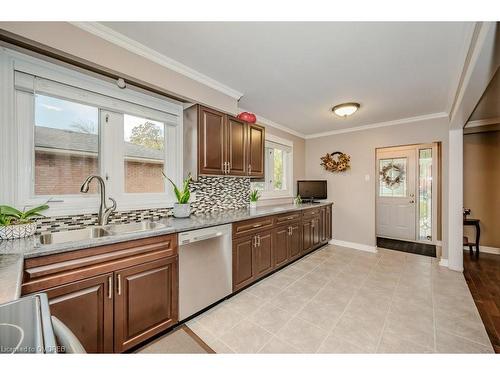 1298 Napier Crescent, Oakville, ON - Indoor Photo Showing Kitchen With Double Sink