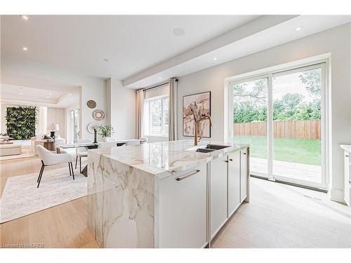 202 Queen Street W, Port Credit, ON - Indoor Photo Showing Kitchen With Double Sink