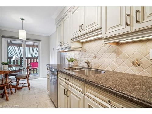 1278 Valerie Crescent, Oakville, ON - Indoor Photo Showing Kitchen With Double Sink