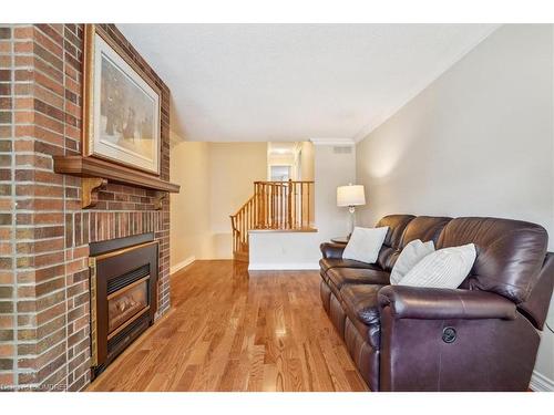 1278 Valerie Crescent, Oakville, ON - Indoor Photo Showing Living Room With Fireplace