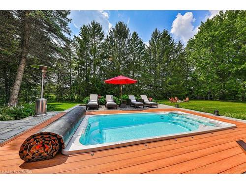 499 Carlisle Road, Campbellville, ON - Outdoor With Backyard