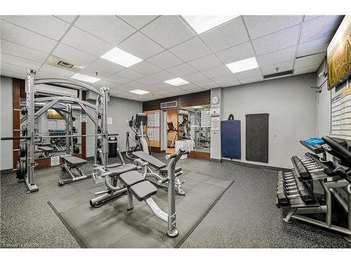 708-5250 Lakeshore Road, Burlington, ON - Indoor Photo Showing Gym Room