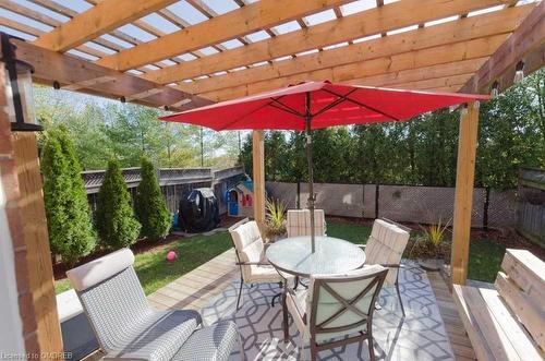 509 Collis Court, Milton, ON - Outdoor With Deck Patio Veranda With Exterior