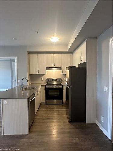 213-1105 Leger Way, Milton, ON - Indoor Photo Showing Kitchen