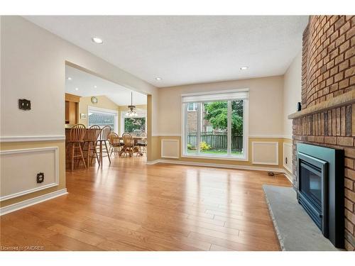 2008 Grenville Drive, Oakville, ON - Indoor Photo Showing Living Room With Fireplace