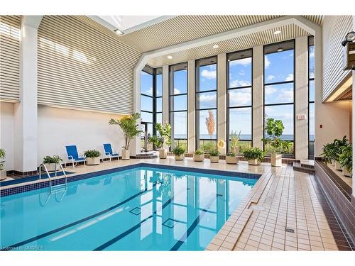 2102-2170 Marine Drive, Oakville, ON - Outdoor With In Ground Pool