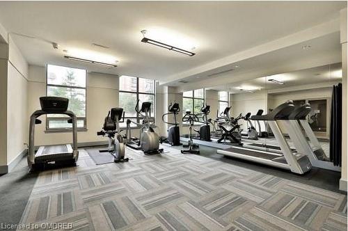 1101-2391 Central Park Drive, Oakville, ON - Indoor Photo Showing Gym Room