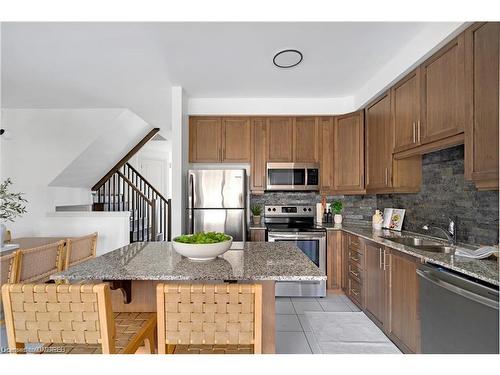 177 Fall Fair Way, Binbrook, ON - Indoor Photo Showing Kitchen With Double Sink