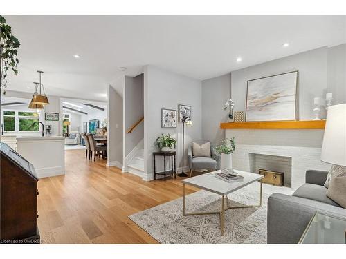 3 Thornhill Avenue, Toronto, ON - Indoor Photo Showing Living Room With Fireplace