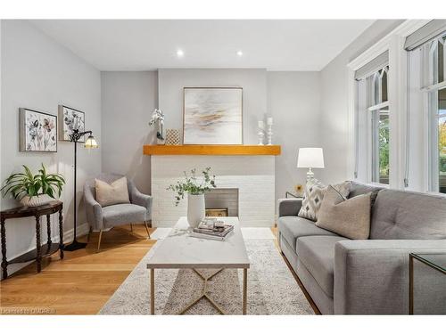 3 Thornhill Avenue, Toronto, ON - Indoor Photo Showing Living Room With Fireplace