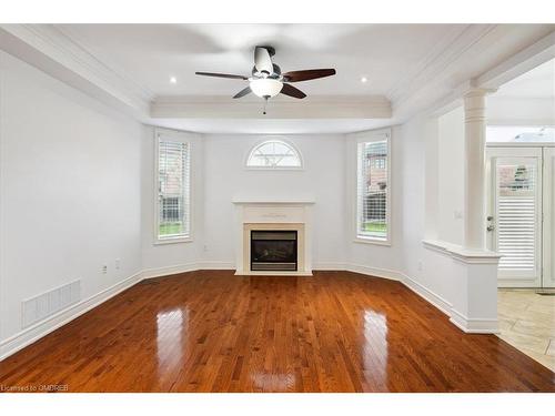 2379 Rock Point Drive, Oakville, ON - Indoor Photo Showing Other Room With Fireplace