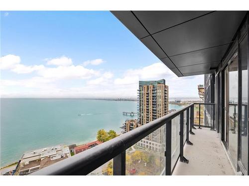 1905-370 Martha Street, Burlington, ON - Outdoor With Body Of Water With View With Exterior