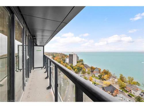 1905-370 Martha Street, Burlington, ON - Outdoor With Body Of Water With View With Exterior