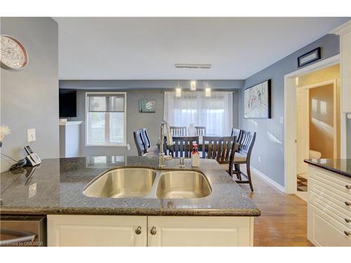 32 Triller Avenue, Cambridge, ON - Indoor Photo Showing Kitchen With Double Sink