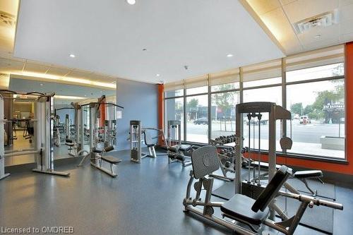 1021-1185 The Queensway, Toronto, ON - Indoor Photo Showing Gym Room