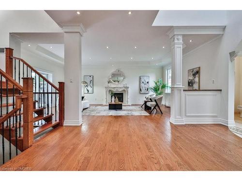 192 Waneta Drive, Oakville, ON - Indoor With Fireplace