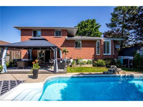 9 Hughes Court, Kawartha Lakes, ON - Outdoor With In Ground Pool