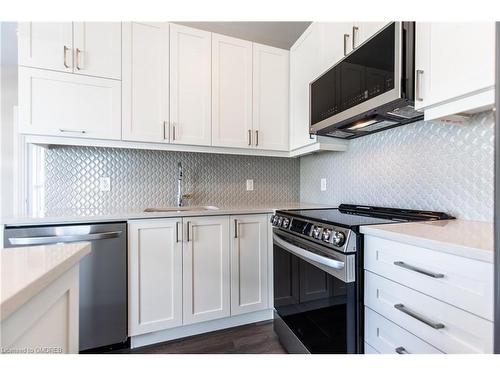 116-480 Gordon Krantz Avenue, Milton, ON - Indoor Photo Showing Kitchen With Stainless Steel Kitchen With Upgraded Kitchen