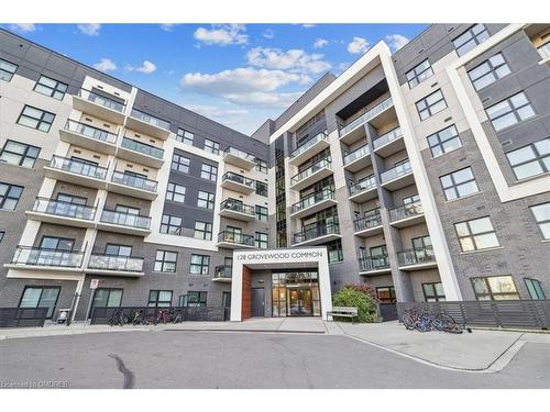 629-128 Grovewood Common, Oakville, ON - Outdoor With Balcony With Facade