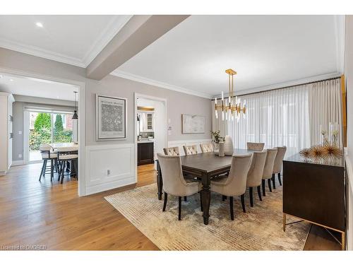 1181 Lindenrock Drive, Oakville, ON - Indoor Photo Showing Dining Room