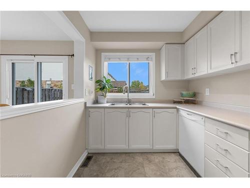 591 Taylor Crescent, Burlington, ON - Indoor Photo Showing Kitchen With Double Sink