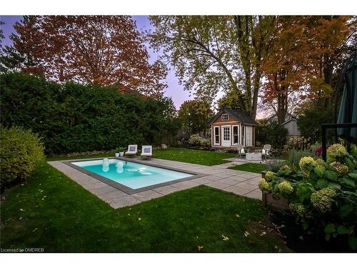 39 Henderson Street, Elora, ON - Outdoor With In Ground Pool With Backyard